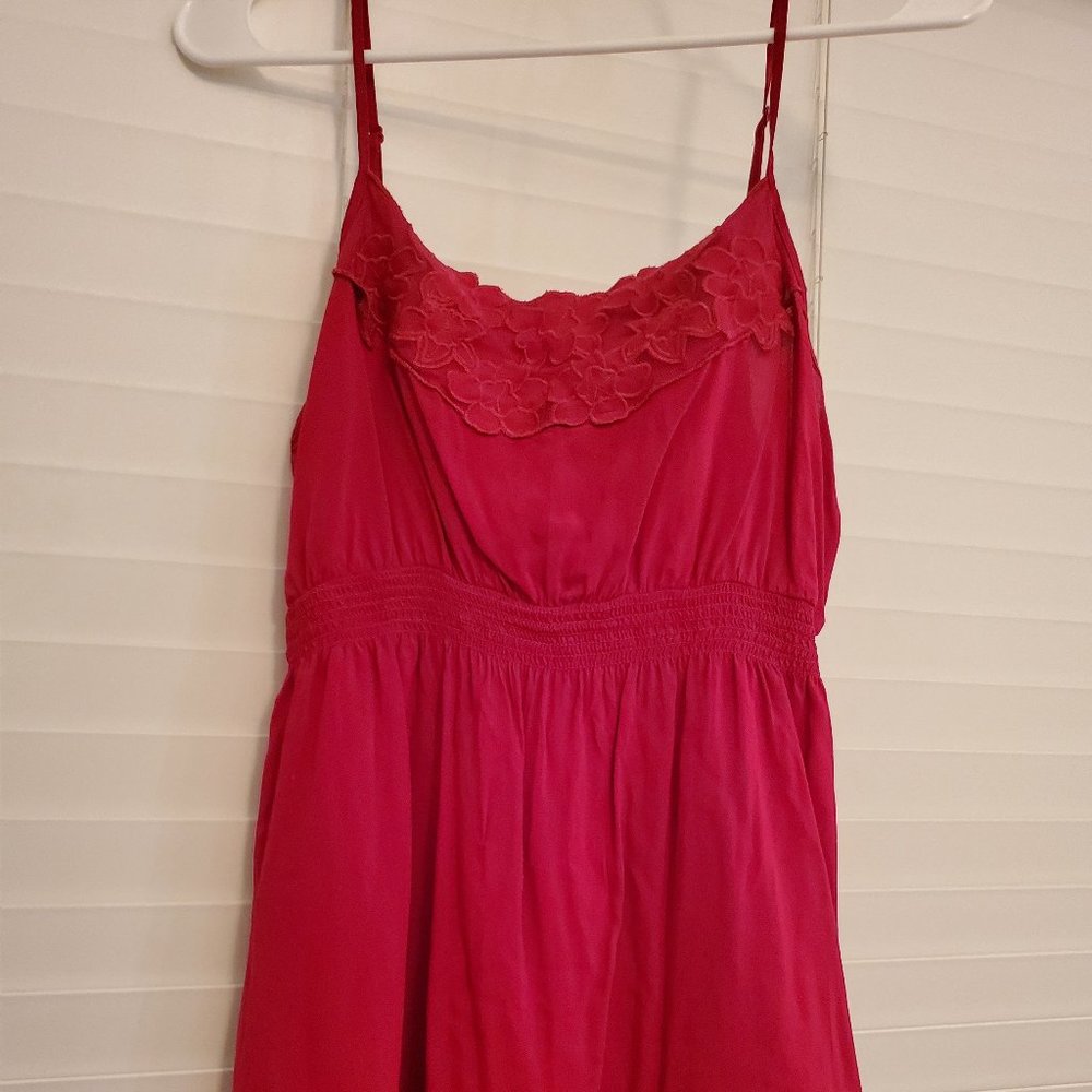 Magenta Floral Tank